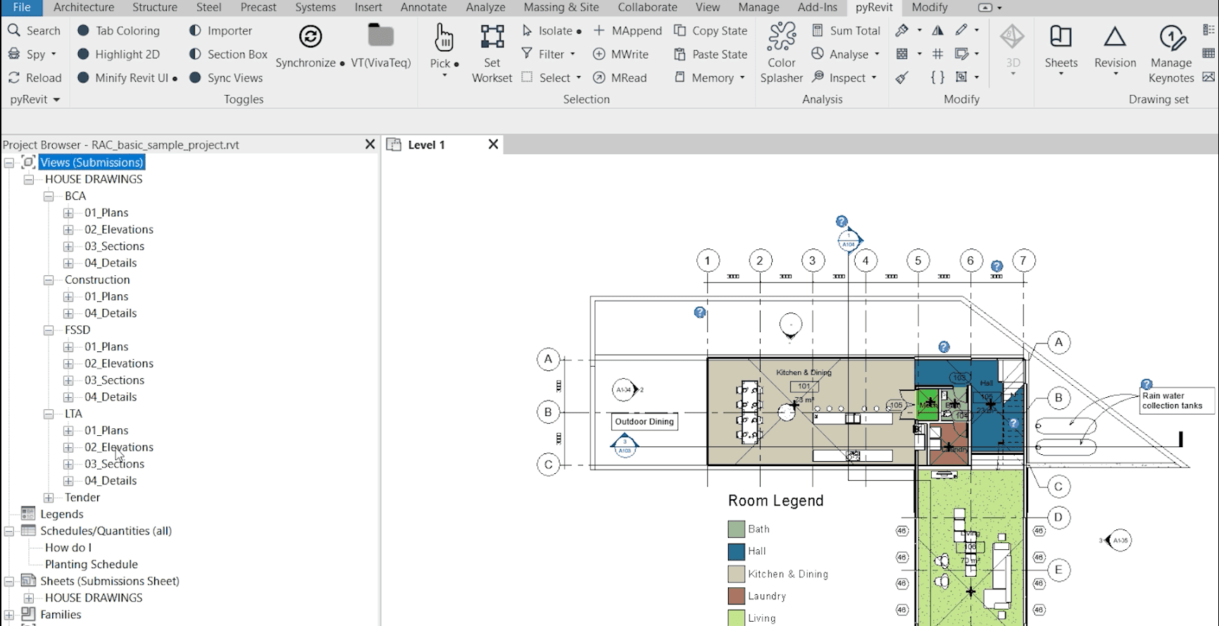 Project Browser Organizer preview 3