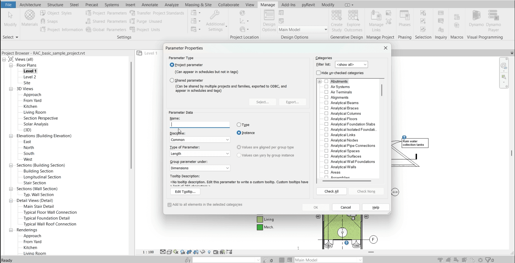 Project Browser Organizer preview 2