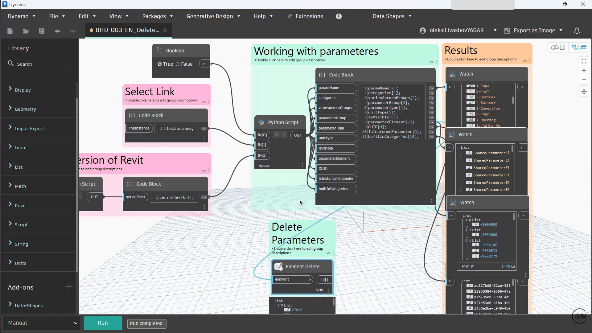 Parameter Cleaner
